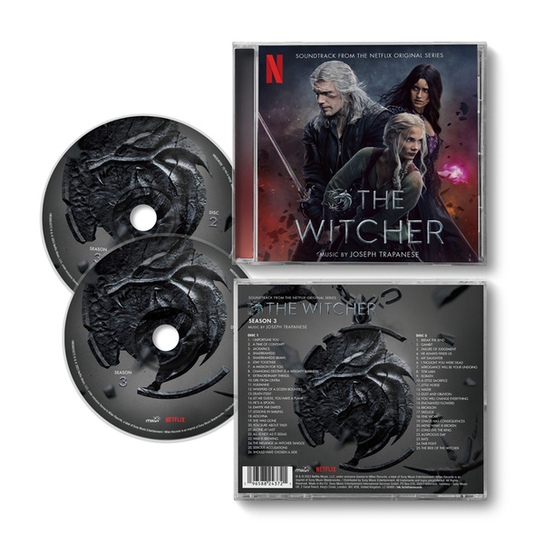 TRAPANESE, JOSEPH The Witcher: Season 3 (soundtrack From The Netflix Original Series) 2CD