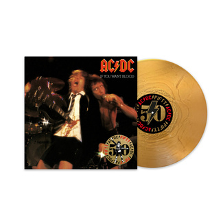 AC/DC If You Want Blood You've Got It LP Gold