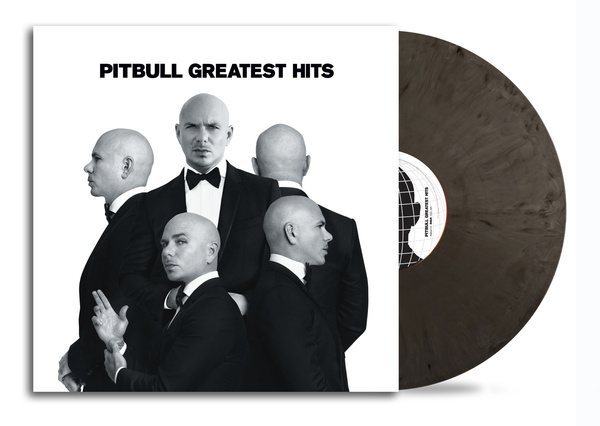 PITBULL Greatest Hits LP Silver & Black