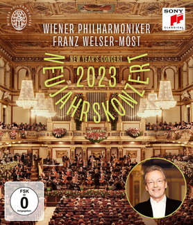 WELSER-MÖST, FRANZ & WIENER PHILHARMONIKER Neujahrskonzert 2023 / New Year's Concert 2023 BLU-RAY