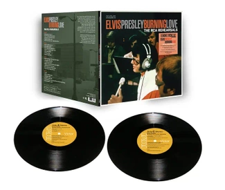 ELVIS PRESLEY Burning Love - The RCA Rehears 2LP