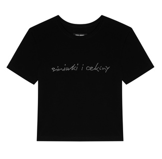 TOP SLIM FIT MARGARET Siniaki i Cekiny