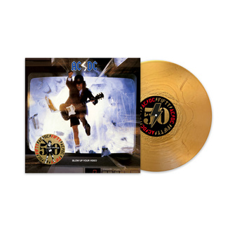 AC/DC Blow Up Your Video (50th Anniversary Gold Color Vinyl) LP