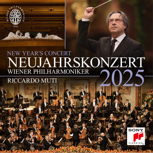 MUTI, RICCARDO, & WIENER PHILHARMONIKER Neujahrskonzert 2025 / New Year's Concert 2025 / Concert Du Nouvel An 2025 DVD