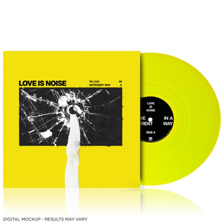 LOVE IS NOISE To Live In A Different Way LP Neon Yellow