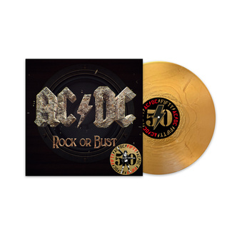 AC/DC Rock or Bust LP Gold