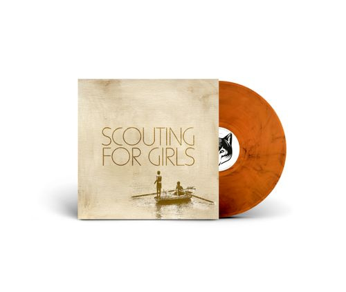 SCOUTING FOR GIRLS Scouting For Girls LP Orange & Black Marbl