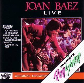 BAEZ, JOAN Live CD