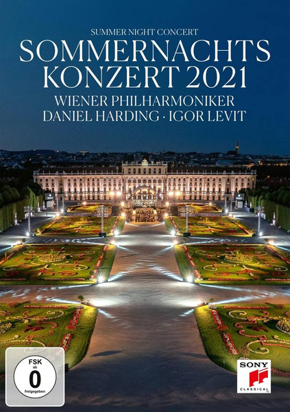 HARDING, DANIEL & WIENER PHILHARMONIKER Sommernachtskonzert 2021 / Summer Night Concert 2021 DVD
