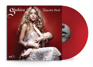 SHAKIRA Fijación Oral Vol. 1 20th Anniversary LP Red