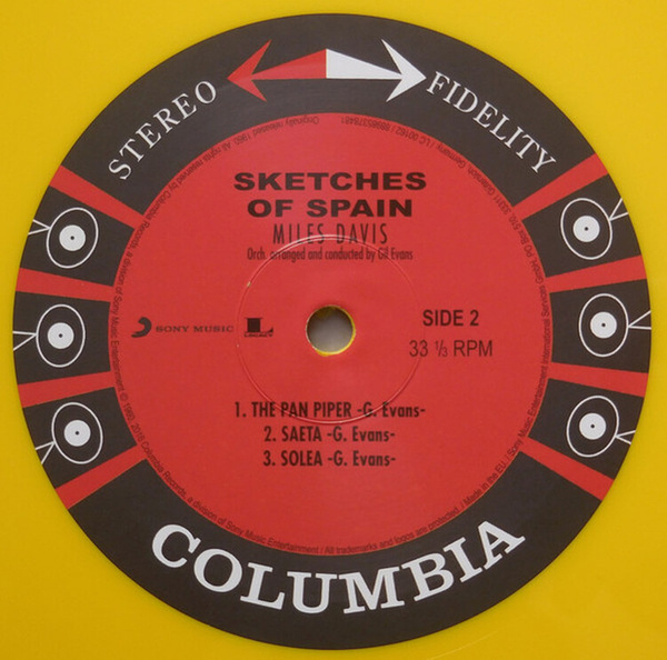 Sketches Of Spain (Yellow Vinyl)