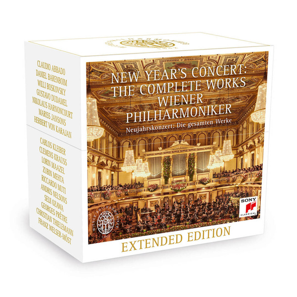 WIENER PHILHARMONIKER New Year's Concert: The Complete Works / Neujahrskonzert: Die Gesamten Werke - Extended Edition 26CD