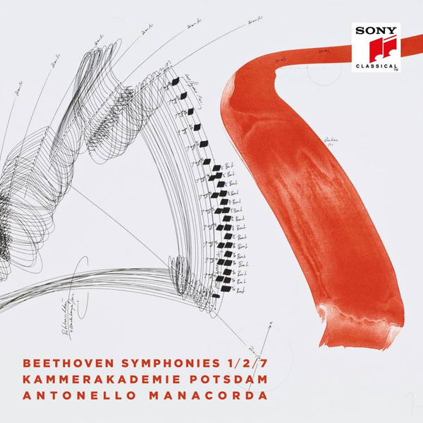 MANACORDA, ANTONELLO & KAMMERAKADEMIE POTSDAM Beethoven: Symphonies Nos. 1, 2 & 7 2CD