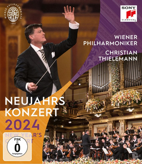 THIELEMANN, CHRISTIAN & WIENER PHILHARMONIKER Neujahrskonzert 2024 / New Year's Concert 2024 BLU-RAY