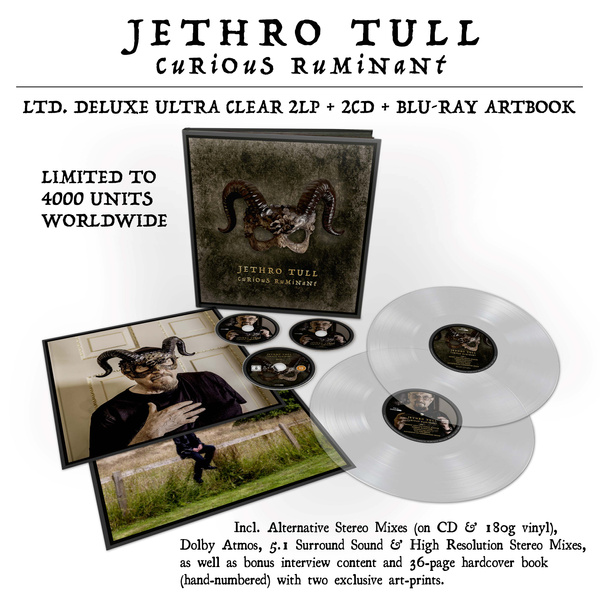 JETHRO TULL Curious Ruminant 2LP+2CD+Blu-ray