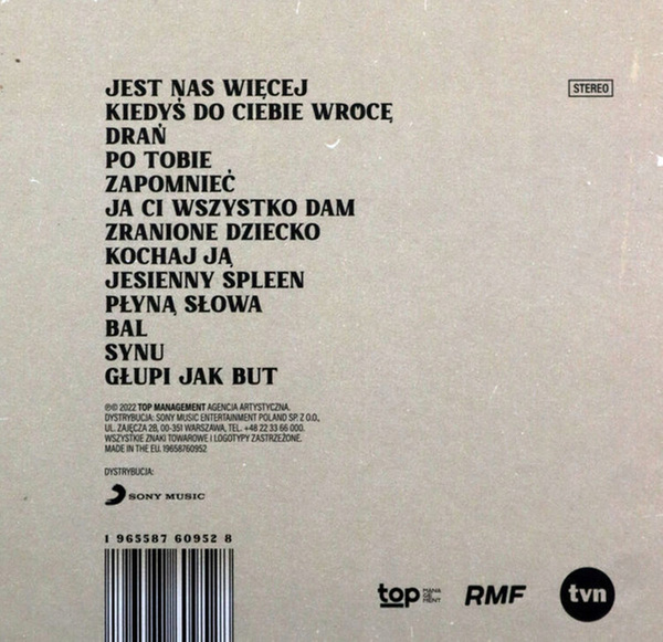 CHYLINSKA, AGNIESZKA Never Ending Sorry CD