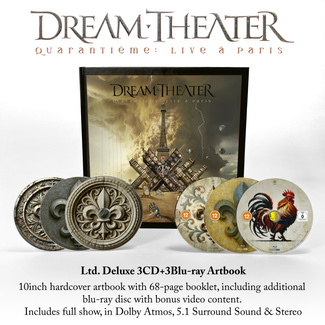 DREAM THEATER Quarantième: Live à Paris (3CD+3BLU-RAY)