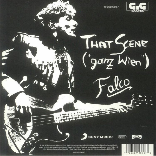 FALCO That Scene ("Ganz Wien") 7"