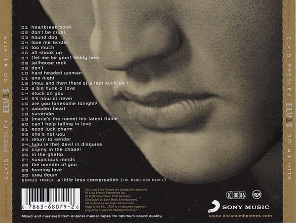 Elvis 30 #1 Hits