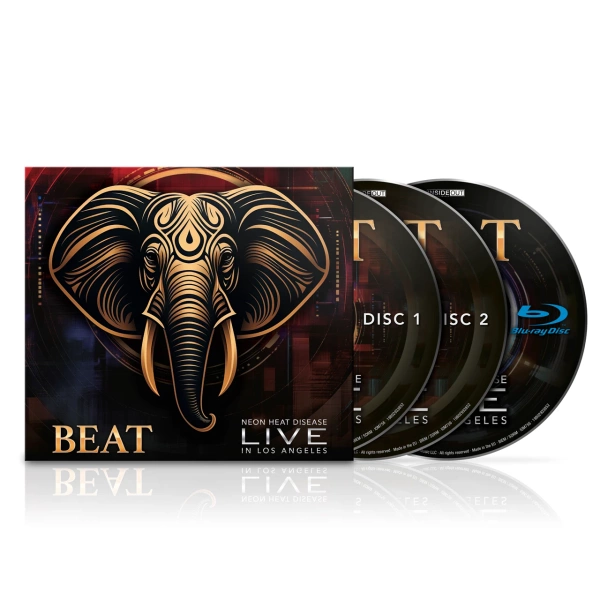 BEAT Live 2CD + Blue-ray KING CRIMSON