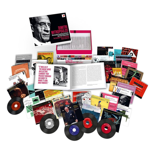 MITROPOULOS, DIMITRI Dimitri Mitropoulos: The Complete Rca And Columbia Album Collection 69CD