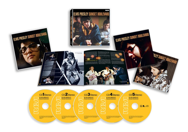 PRESLEY, ELVIS Sunset Boulevard 5CD