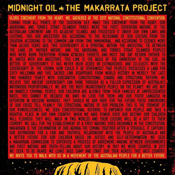 MIDNIGHT OIL The Makarrata Project CD