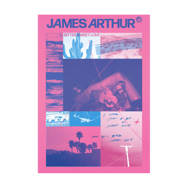 JAMES ARTHUR Bitter Sweet Love LP PINK