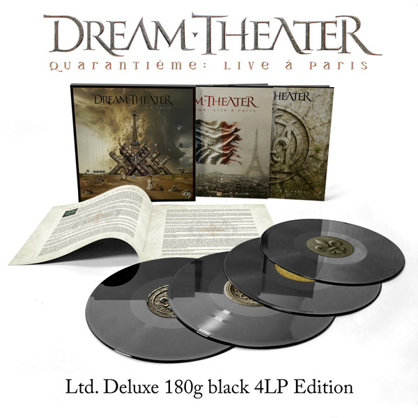 DREAM THEATER Quarantième: Live à Paris 4LP