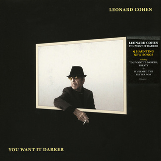 LEONARD COHEN You Want It Darker LP