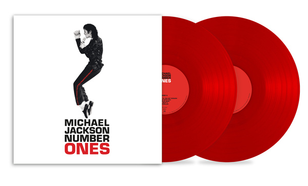 MICHAEL JACKSON Number Ones 2LP RED