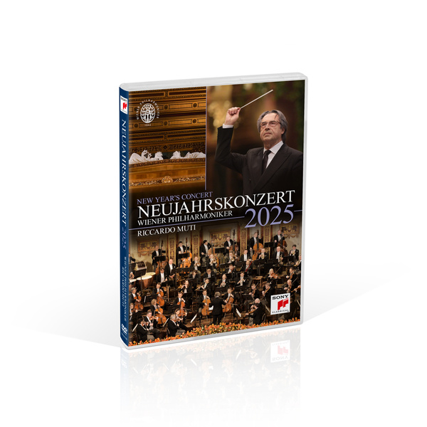 MUTI, RICCARDO, & WIENER PHILHARMONIKER Neujahrskonzert 2025 / New Year's Concert 2025 / Concert Du Nouvel An 2025 DVD