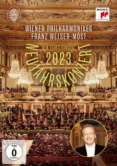 WELSER-MÖST, FRANZ & WIENER PHILHARMONIKER Neujahrskonzert 2023 / New Year's Concert 2023 DVD