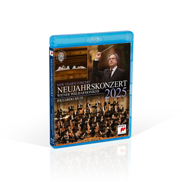 RICCARDO MUTI & WIENER PHILHARMONIKER Neujahrskonzert 2025 / New Year's Concert 2025 / Concert Du Nouvel An 2025 BLU-RAY