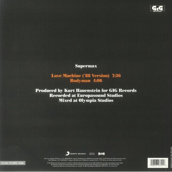 SUPERMAX Love Machine 88 -12" SP