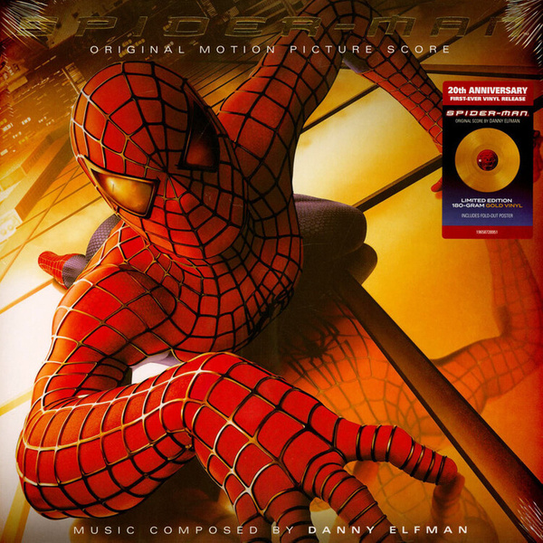 ELFMAN, DANNY Spider-man - Original Motion Picture Score LP