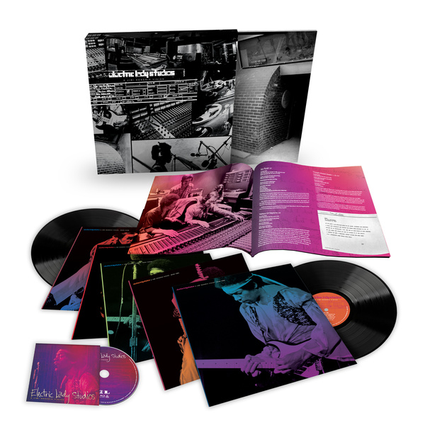 JIMI HENDRIX Electric Lady Studios: A Jimi Hendrix Vision 5LP+1BD