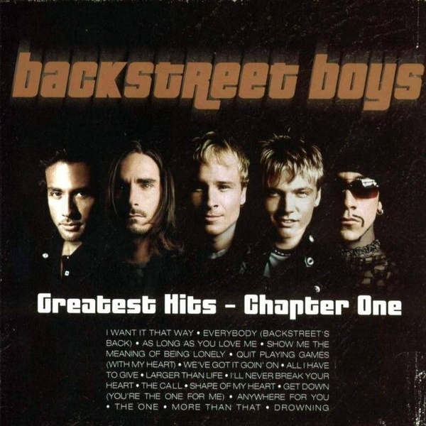 BACKSTREET BOYS Greatest Hits - Chapter 1 CD