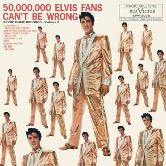 ELVIS PRESLEY 50 000 000 Elvis Fans Cant Be Wrong LP