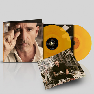 Eros Ramazzotti Una Historia Importante LP ORANGE  + Autograf!
