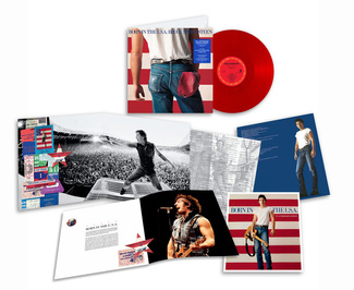 BRUCE SPRINGSTEEN Born in the U.S.A. (40th Anniversary Edition) LP Red