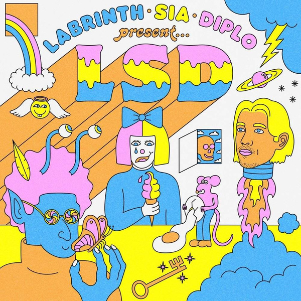 LSD FEAT. SIA, DIPLO, AND LABRINTH Labrinth, Sia & Diplo Present... Lsd CD