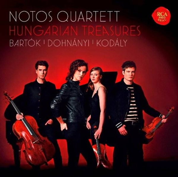 NOTOS QUARTETT Hungarian Treasures - Bartók, Dohnányi, Kodály CD