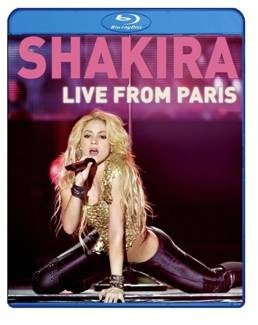 SHAKIRA Live From Paris BLU-RAY