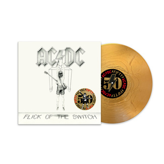 AC/DC Flick Of The Switch (50th Anniversary Gold Color Vinyl) LP