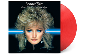 BONNIE TYLER Faster Than the Speed of Night LP RED