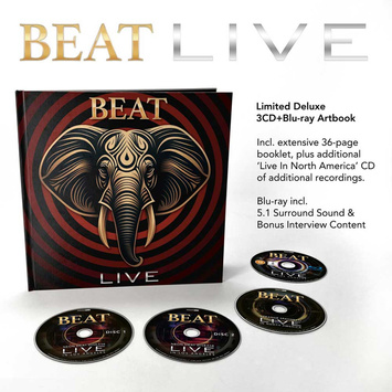 BEAT Live  3CD + Blu-ray KING CRIMSON