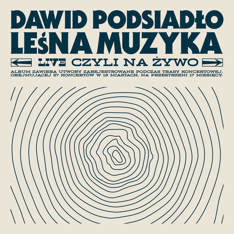 Dawid Podsiadło - Leśna Muzyka (live, czyli na żywo) [CD]