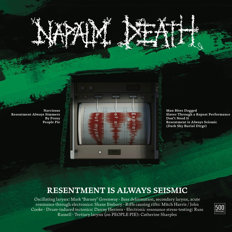 Napalm Death - Resentment Is Always Seismic [CD]