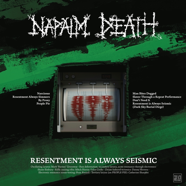 Napalm Death - Resentment Is Always Seismic [LP]